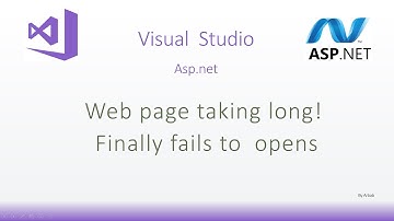Asp net local page loading taking long