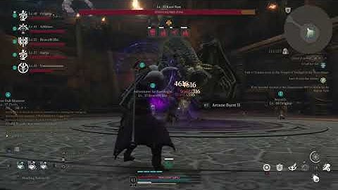 Mage Class level 41 - Bless Unleashed - TIME TOL Dungeon run