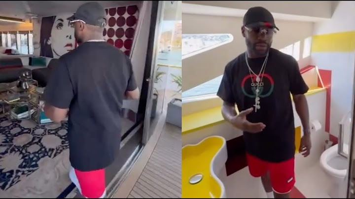 "Im Having Fun" Floyd Mayweather Gives A Walkthrough Of His 7 Bedroom Mega Yacht In France