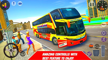 Bus Simulator Indonesia 2022: City Bus Driving Games - Android Gameplay