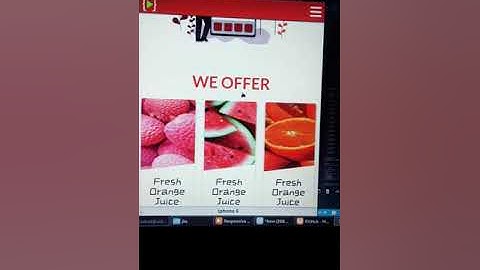 #codingchallenge orange juice shop template