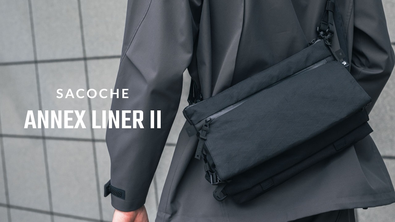 ANNEX LINER II - Sacoch | 10.9吋扁平斜背包| CODE OF BELL - YouTube