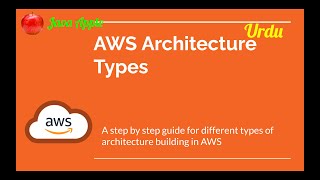 AWS Architecture types | AWS Learning | 3 different types architectures
