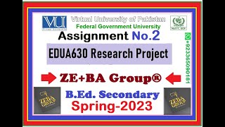 Celebrity EDUA630 Assignment 2 Solution Spring 2023 By ZE+BA Group || EDUA630 Assignment 2 Spring 2023 Profile