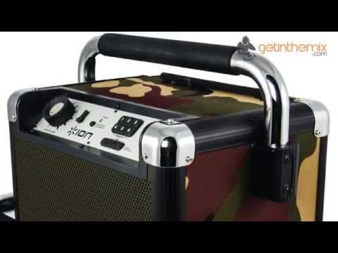 Ion Tailgater Active Camo Portable Media Player