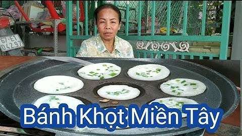 Bánh Khọt Miền Tây Quá Ngon