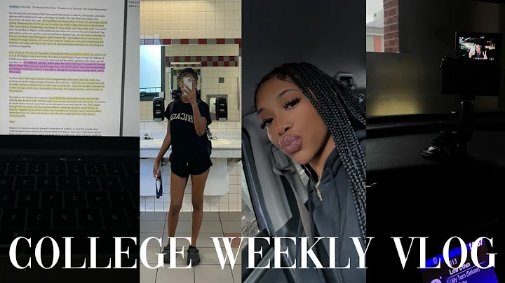 COLLEGE WEEKLY VLOG| classes, starbucks drinks, and target runs chile