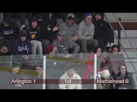 Arlington High School Girls' Hockey vs Marblehead | MIAA Playoffs Round 1 - March 5, 2022