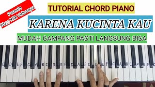 TUTORIAL CHORD PIANO/KEYBOARD I KARENA KUCINTA KAU - BUNGA CITRA LESTARI I PEMULA PASTI LANGSUNG BS