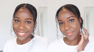 GET READY WITH ME | MY QUICK EVERYDAY MAKEUP AND HAIR | Jamila Nia