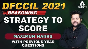DFCCIL 2021 | Strategy | DFCCIL Reasoning Previous Year Questions