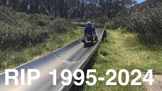 Farewell Thredbo Bobsled (POV with Forces)