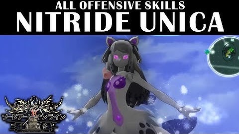 Nitride Unica All Skills - Accel World vs Sword Art Online