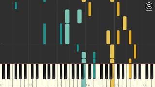 Video thumbnail of "BTS (방탄소년단) - Anpanman Piano Tutorial"