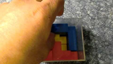 Tetris Cube Solution #5