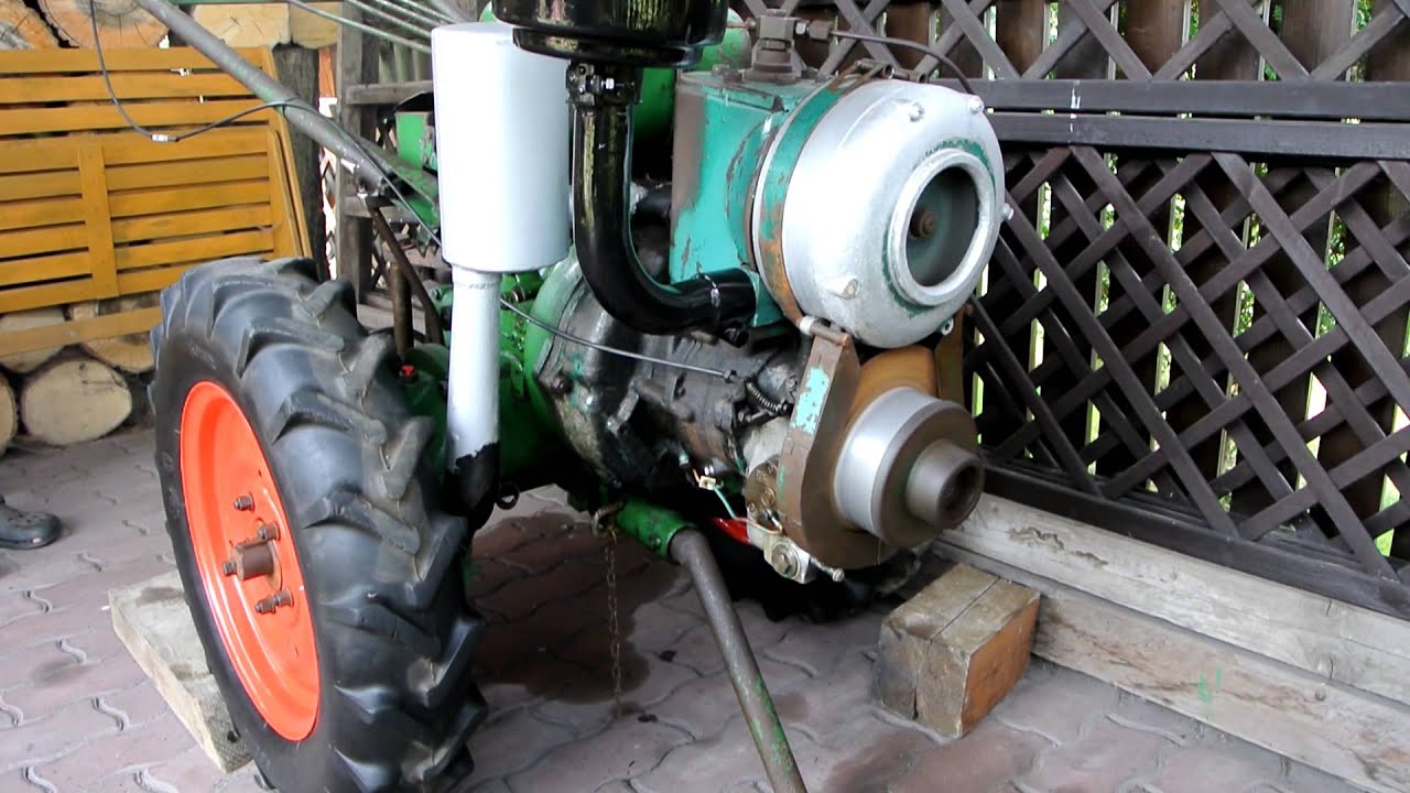 MOTOROBOT M6 STUDENÝ START,  MANUAL DIESEL COLD START