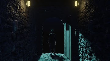 There is something in the dungeon - Blender Animation