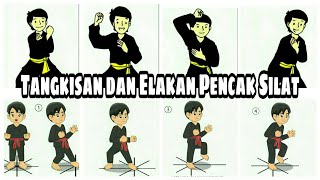 Tangkisan Dan Elakan Pencak Silat Youtube