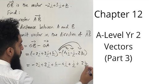 Edexcel A-Level Maths: Vectors (part 3)