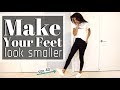 HOW TO MAKE YOUR FEET LOOK SMALLER | KWSHOPS