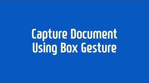 [Flexcil Tutorial] Select and capture the document using box gesture