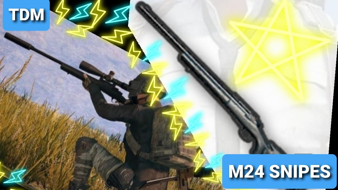M24 Snipes in TDM | PUBG MOBILE - YouTube