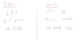 PHYS 2425 Vectors Intro