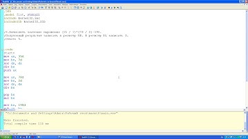 Программирование MASM32 ide RadAsm Арифметические операции  Задача 8