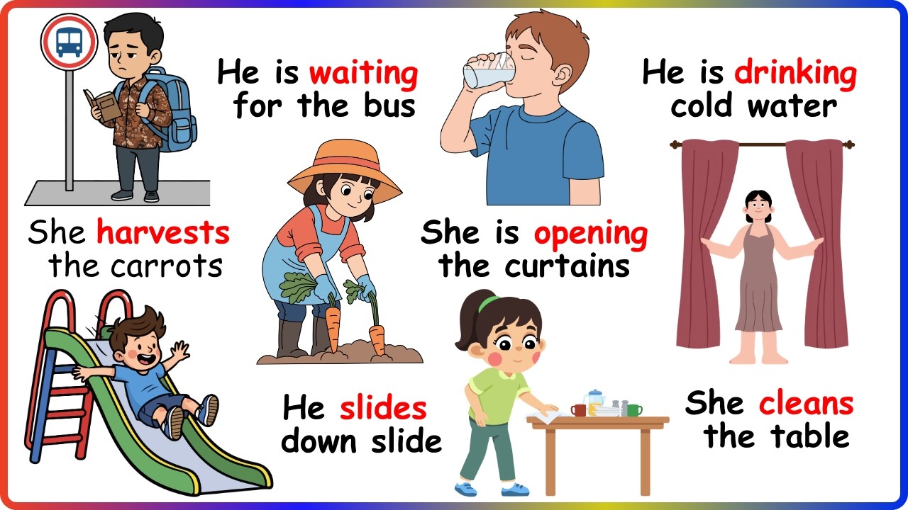 100 Daily Use Sentences | Easy English Speaking Practice for Kids ...