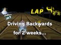 Finishing a Race in Mario Kart Wii By Driving Backwards for 2 Weeks