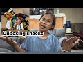 Snacks and Running Shorts /Unboxing