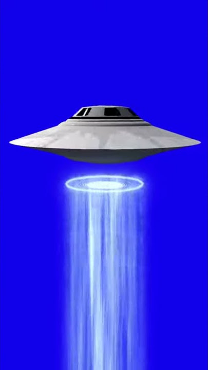 UFO green screen in vertical