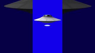 UFO green screen in vertical