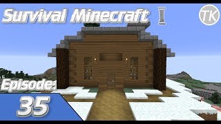 Survival Minecraft: Log Cabin Chalet | Episode 35
