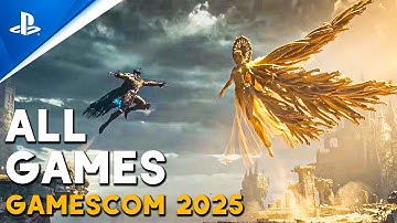 GAMESCOM 2025 All Game Trailers 4K