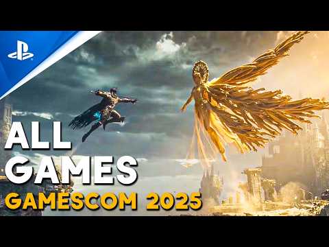 GAMESCOM 2025 All Game Trailers 4K