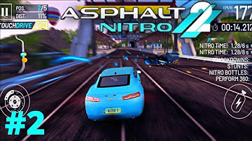 Asphalt Nitro 2 walkthrough - gameplay | part 2 | Mobile game