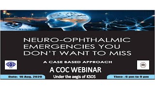 Neuroophthalmic emergencies you dont want to miss, Cochin Ophthalmic Club, KSOS screenshot 3