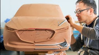 Mazda CX 30  Clay Modelling is Oddly Satisfying