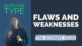 TSA Ultimate Last-Minute Guide 2022 - 5 Main Approaches to Flaws and Weaknesses l Oxford PPE E&M