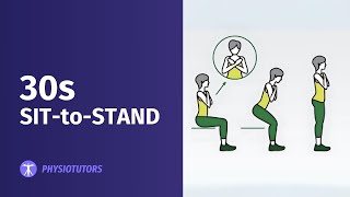 30-Second Sit-to-Stand Test | Muscle Power Assessment in Elderly