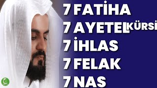 7 Fatiha 7 Ayetel Kürsi 7 İhlas 7 Felak 7 Nas Kur'an-ı Kerim Rukye - Muhammed Raad al Kurdi