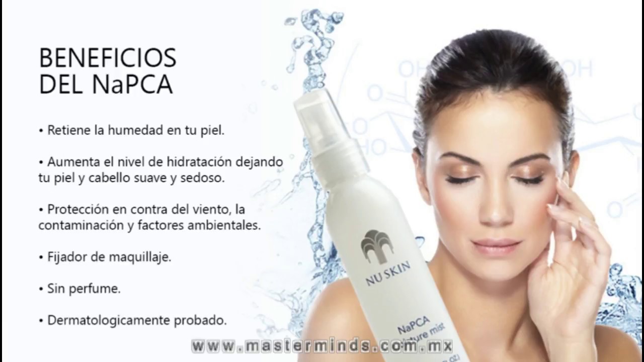 Napca Moisture Mist Presentación YouTube
