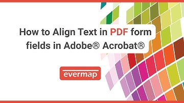 Aligning text in PDF form fields in Adobe Acrobat