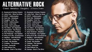 Linkin Park, Metallica, Creed, Coldplay, RHCP, Daughtry, Green Day - Alternative Rock