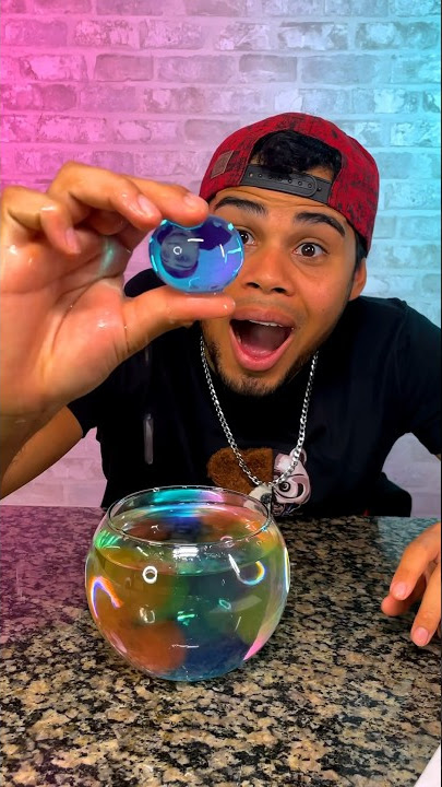 Real✅ ou Fake❌??? Bolinhas que crescem na água 🫧🥛