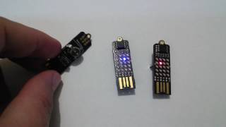 Supercapacitor 20 LED earrings / necklace