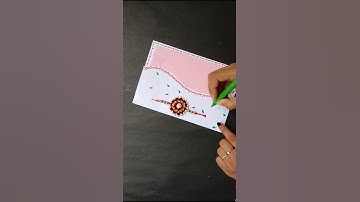 Rakhi gift for brothers/ rakhi greeting card/ rakhi making #rakshabandhan #brothersisterlove