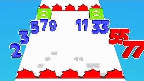 Number Merge Run Mast er 3D New update Gameplay Level 110