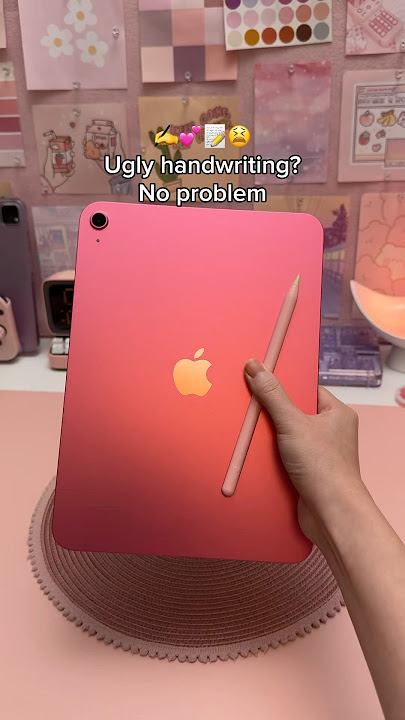 Ugly handwriting? No problem ✍️💕 iPad note taking tips | apple pencil | study notes | iPadOS 18